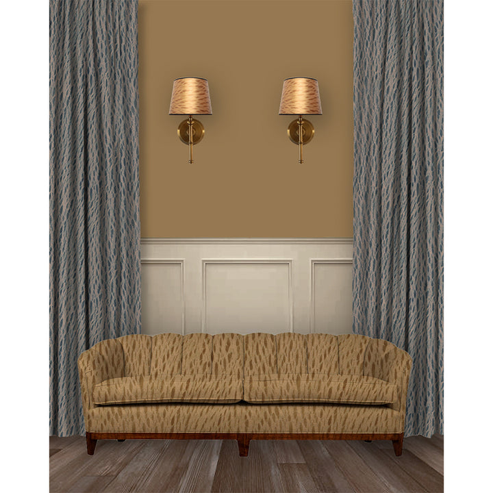 Dove Veneer Velvet Fabric