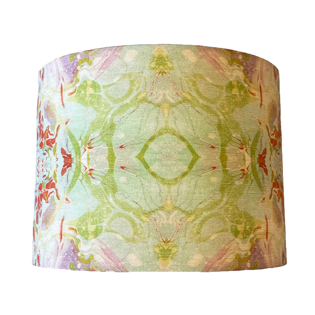 Indian Summer Linen Lampshade (only 1 available)