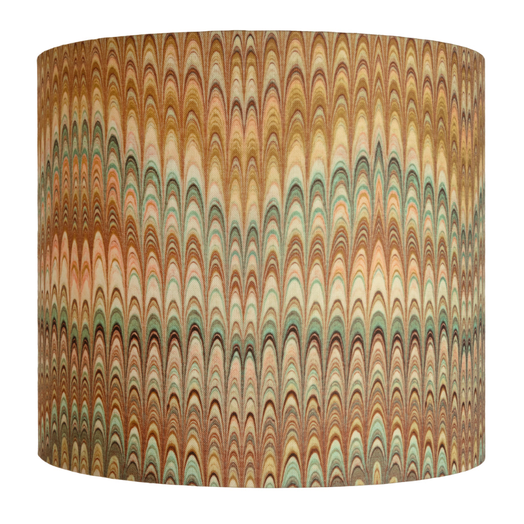Wheat Plumes Extra Large Linen Lampshade