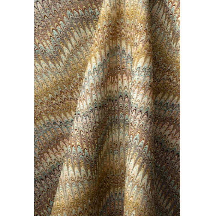 Wheat Plumes Linen Fabric