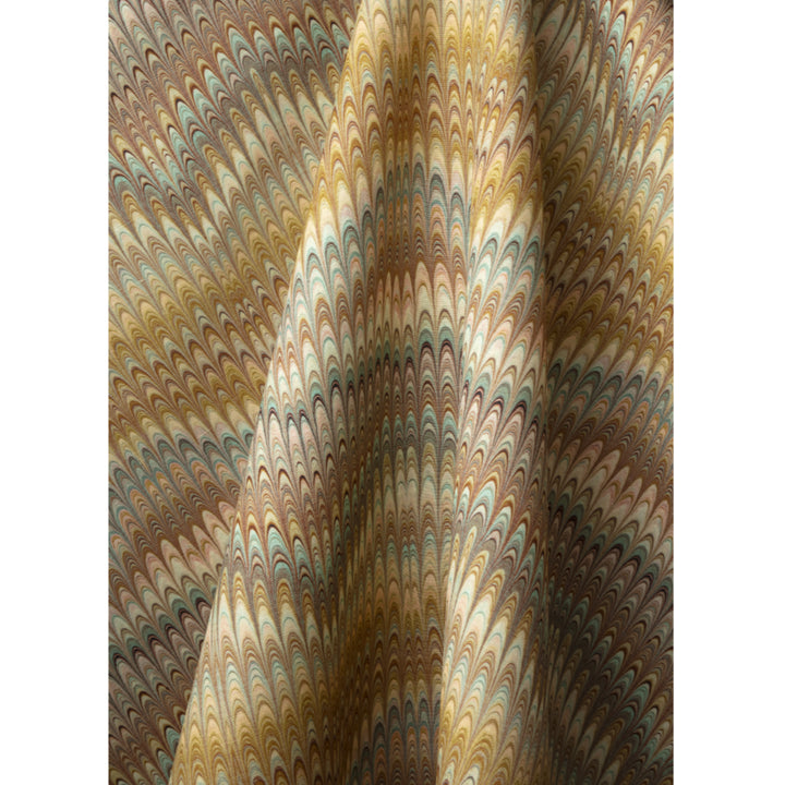 Wheat Plumes Linen Fabric