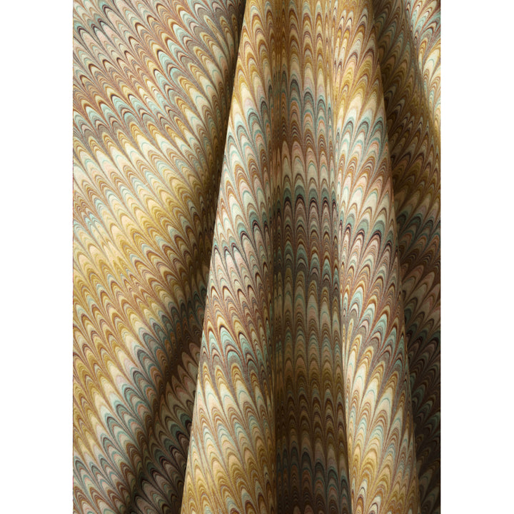 Wheat Plumes Linen Fabric