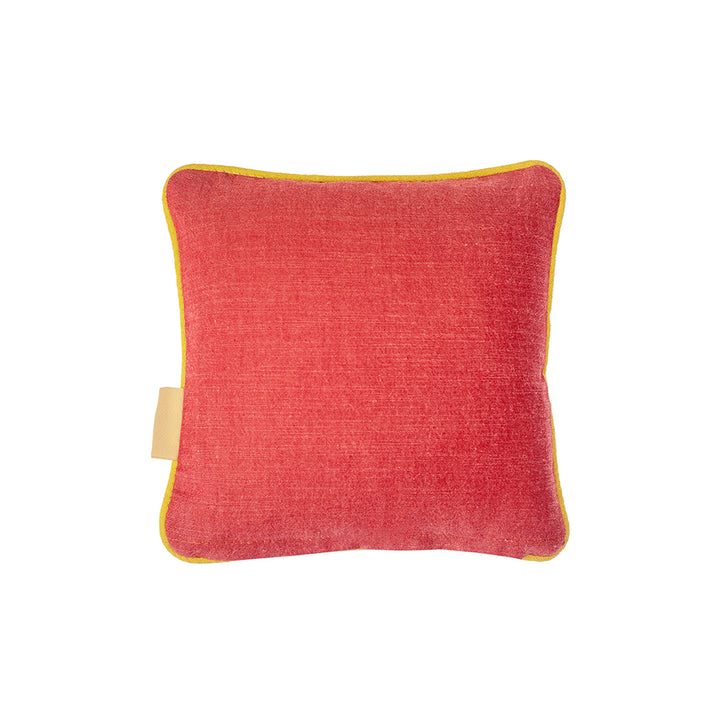 Mini Golden Madonna Velvet Square Cushion