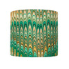Saffron Plumes Linen Lampshade