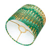 Saffron Plumes Linen Lampshade