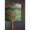 Saffron Plumes Linen Lampshade