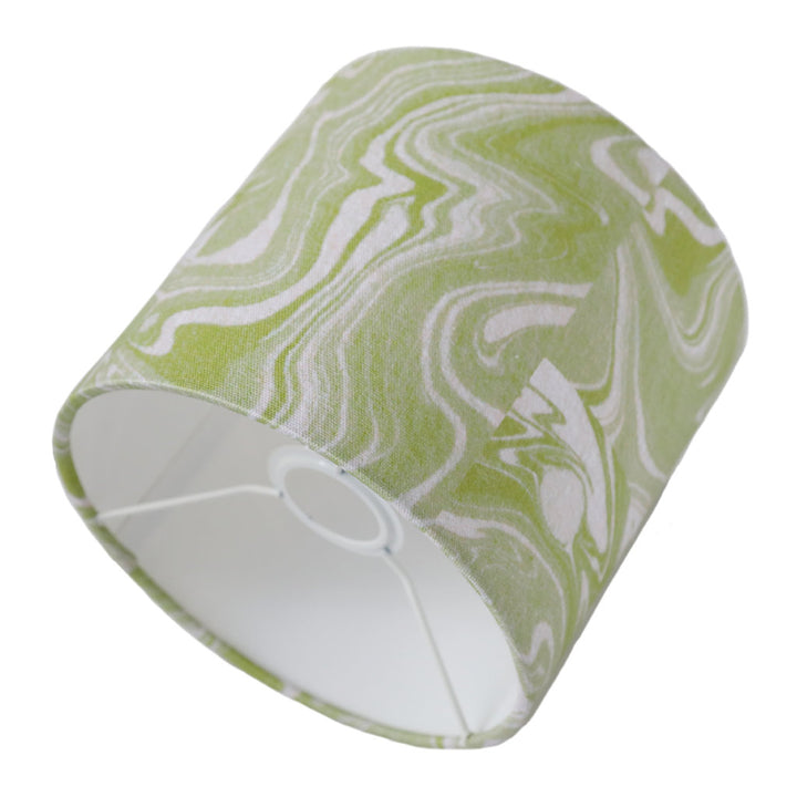 Apple Marbled Geode Small Cotton Lampshade