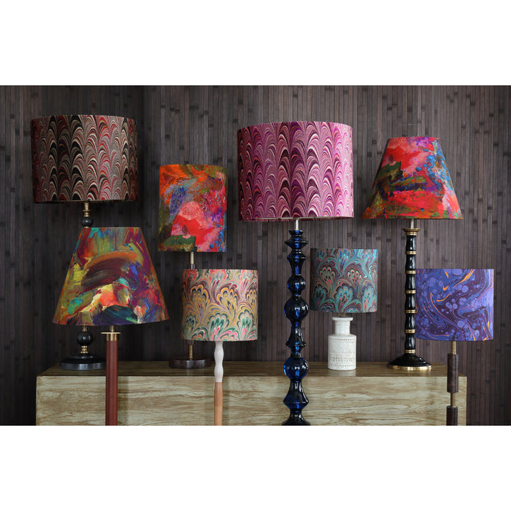 Autumn Fine Comb Velvet Lampshade (only 1 available)