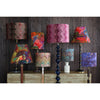 Orchid Fine Comb Velvet Lampshade