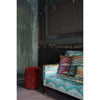 Saffron Plumes Square Velvet Cushion