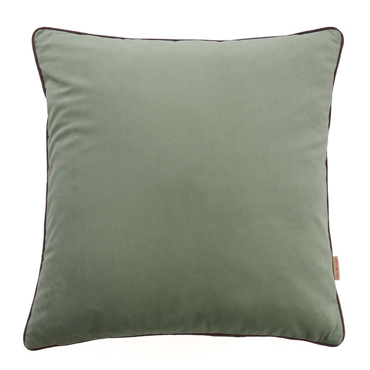 Celadon Velvet Square Cushion