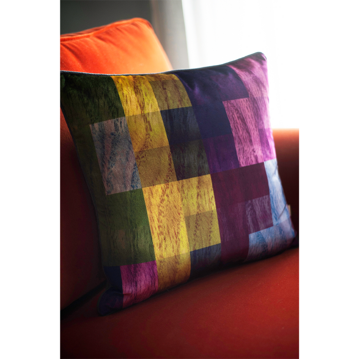 velvet scatter cushion