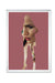 Mulberry Red Lips Digital Print