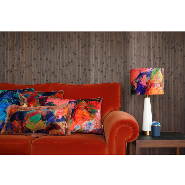 how to style art for the sofa