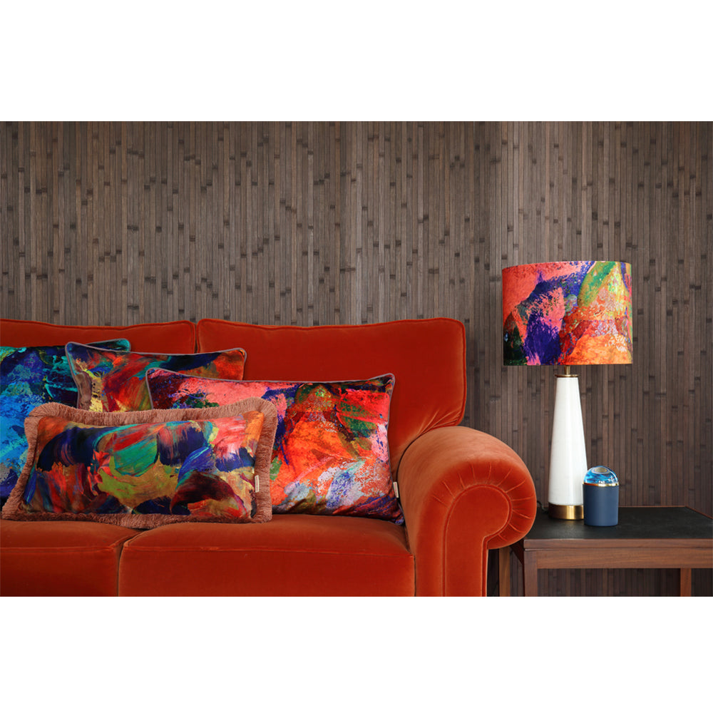 how to style art for the sofa