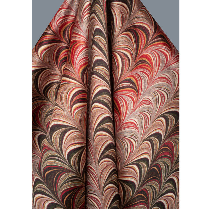 Autumn Wide Comb Velvet Fabric