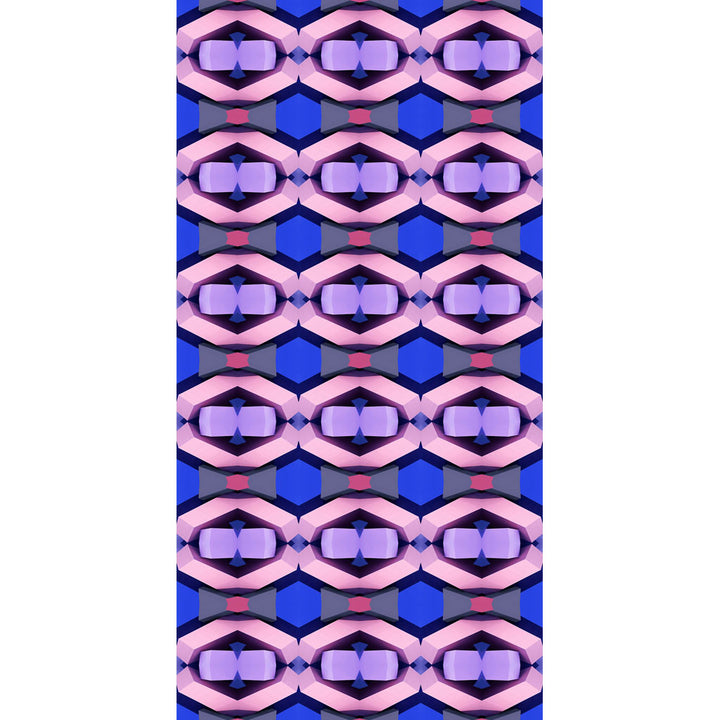 Blue Blocks Wallpaper