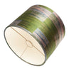 Green velvet lampshade