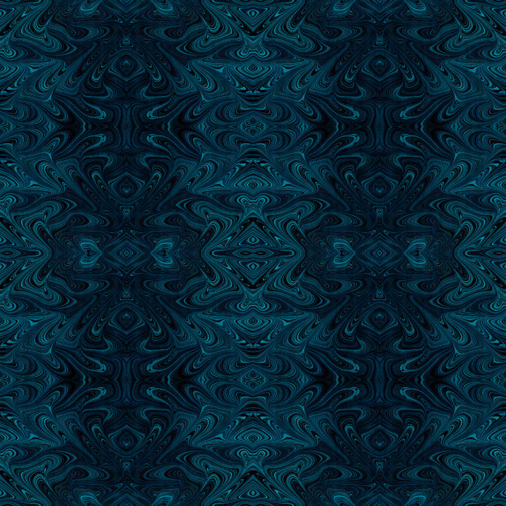 Cobalt Strata Velvet Fabric