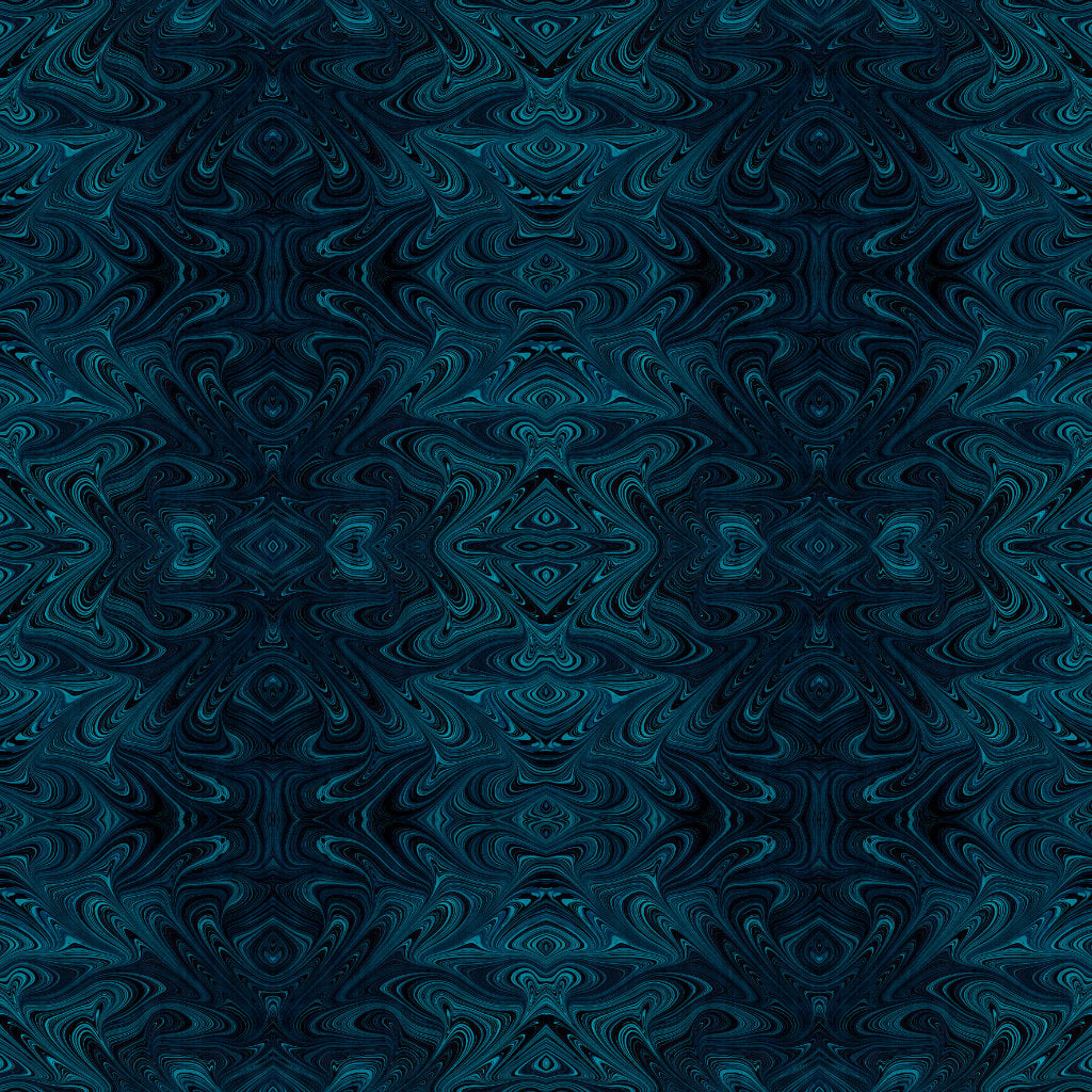 Cobalt Strata Velvet Fabric