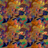 Candied Painterly Velvet Fabric