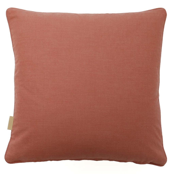 Saffron Marbled Square Velvet Cushion