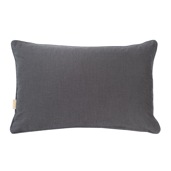 Midnight Scape Velvet Large Oblong Cushion
