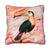 Marbled Toucan Cotton Cushion