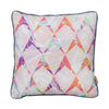 Raspberry Slick Chevron Cotton Cushion