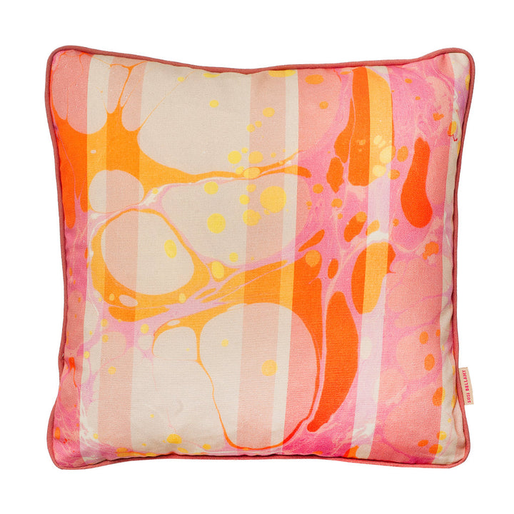 Pastel Marbled Lauren Cotton Cushion