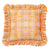 Ruffled Pastel Lauren Cotton Cushion