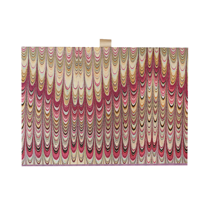 dahlia plumes pink decorative box file handmade from Susi's Dahlia Plumes Wallpaper