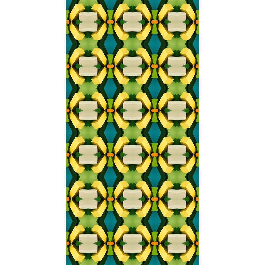 Green Blocks Wallpaper (only 5 rolls left)