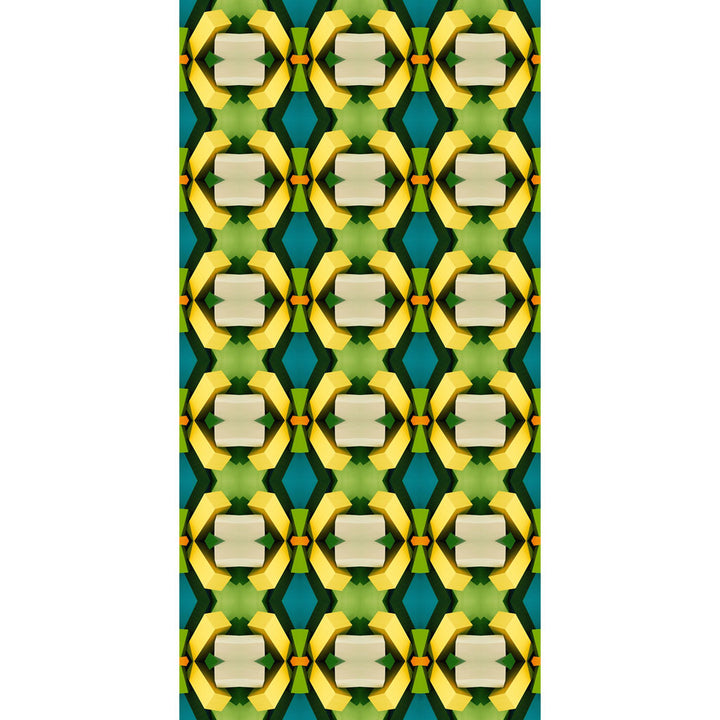 Green Blocks Wallpaper (only 2 rolls left)