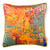 Grey Stucco Velvet Square Cushion
