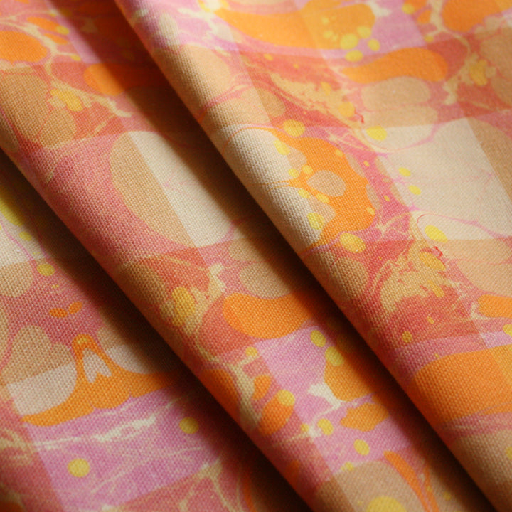 Pastel Marbled Lauren Cotton Fabric (6m available)