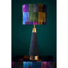 Multi Parquet Velvet Lampshade