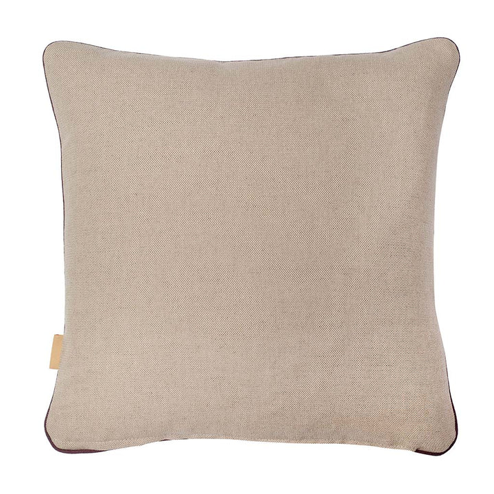 Dahlia Plumes Square Linen Cushion