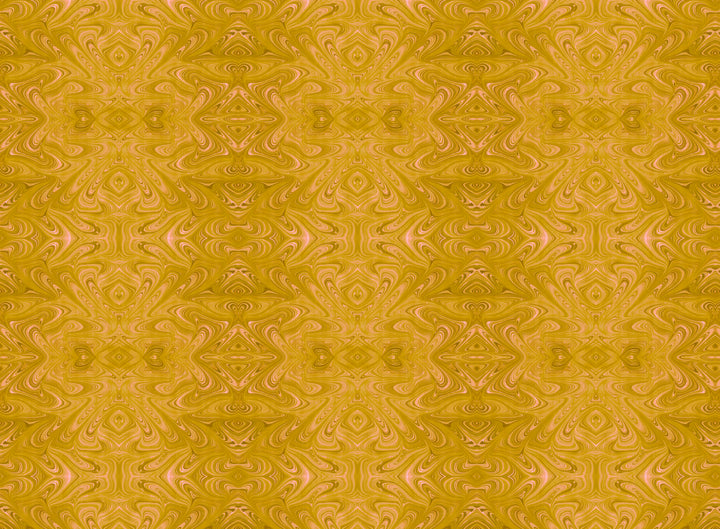 Ochre Strata Velvet Fabric