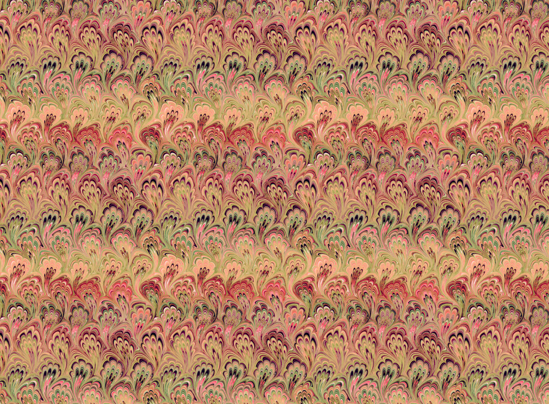 Pastel Bouquet Linen Fabric