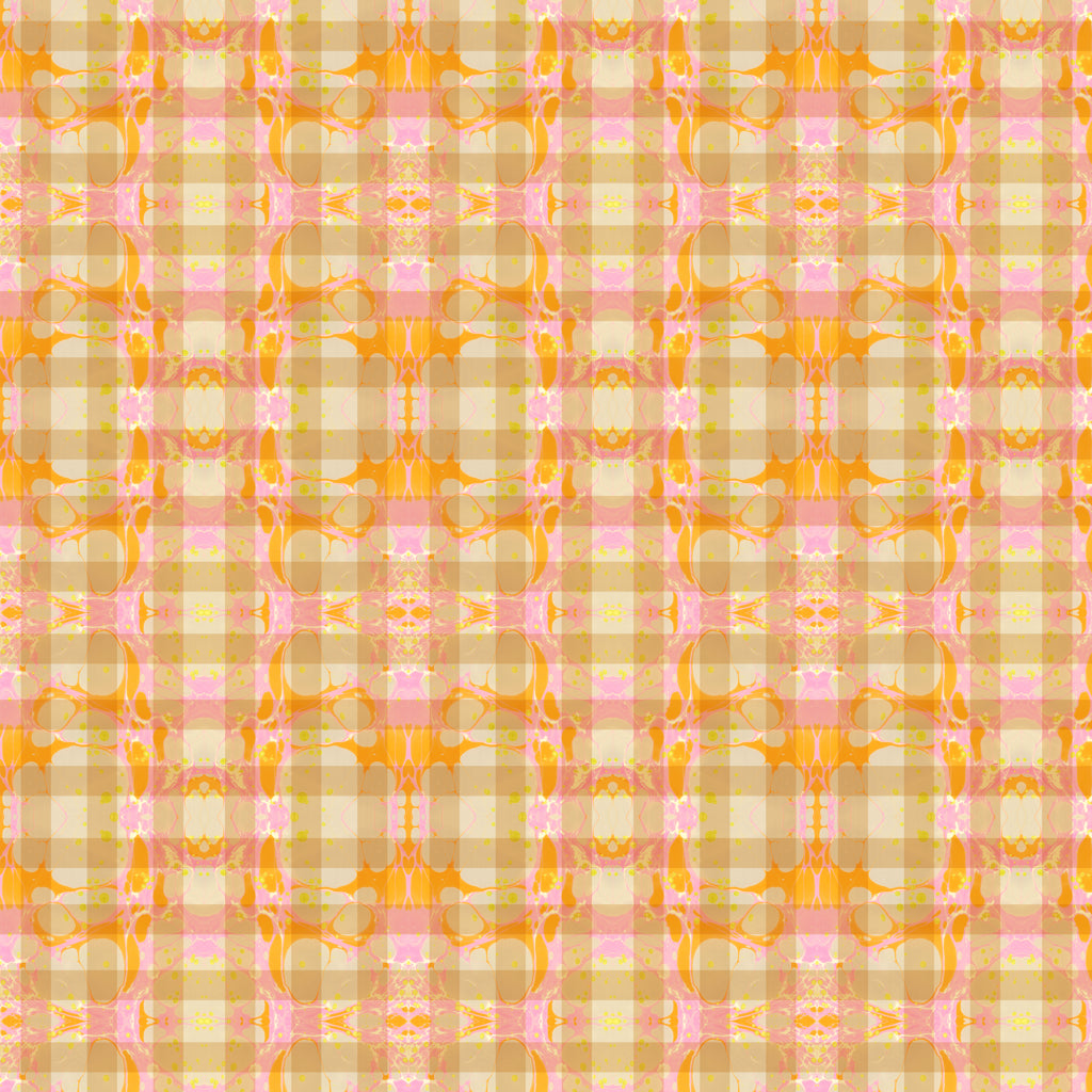 Pastel Marbled Lauren Cotton Fabric (6m available)
