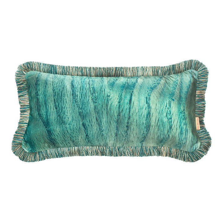 stylish fringed cushion