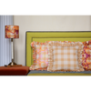 Ruffled Pastel Lauren Cotton Cushion