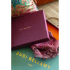 Blush Bouquet Silk Wool Scarf