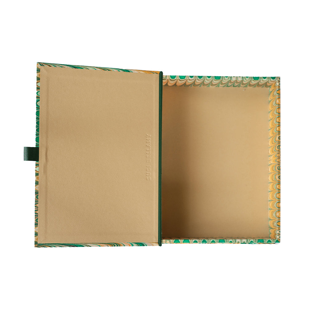 saffron plumes decorative box file handmade from Saffron Plumes Wallpaper 