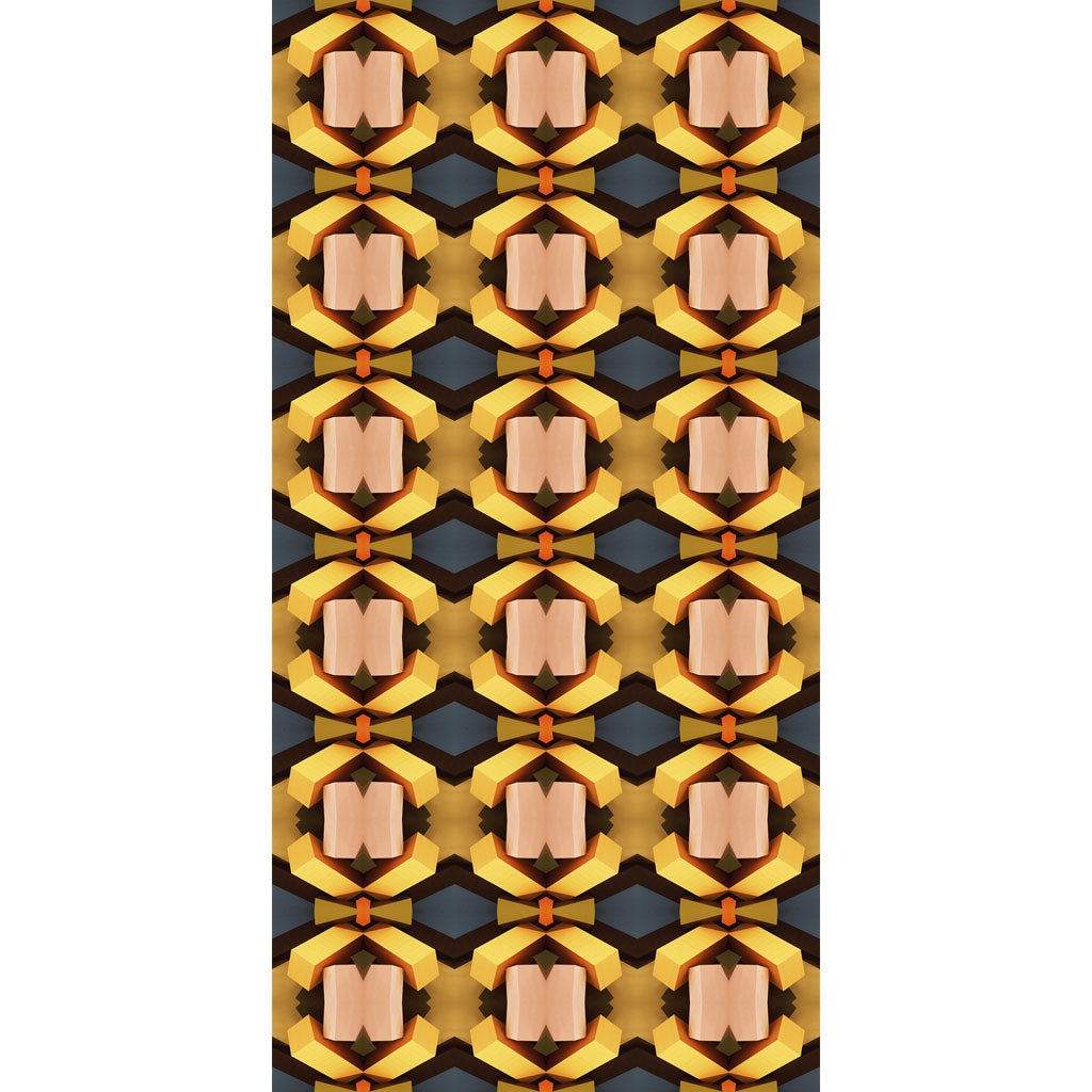 Yellow Blocks Wallpaper (only 2 rolls left)