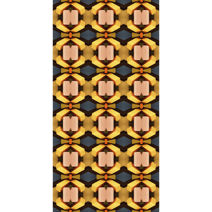 Yellow Blocks Wallpaper (only 2 rolls left)