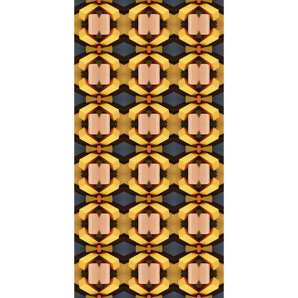 Yellow Blocks Wallpaper (only 1 roll available)