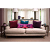 Purple Velvet Square Cushion