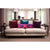 Purple Velvet Square Cushion